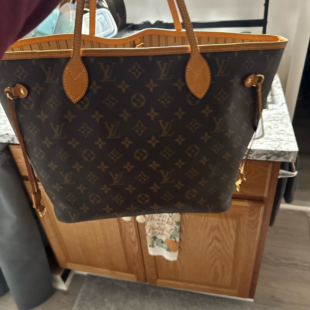Brown Designer Tote Bag